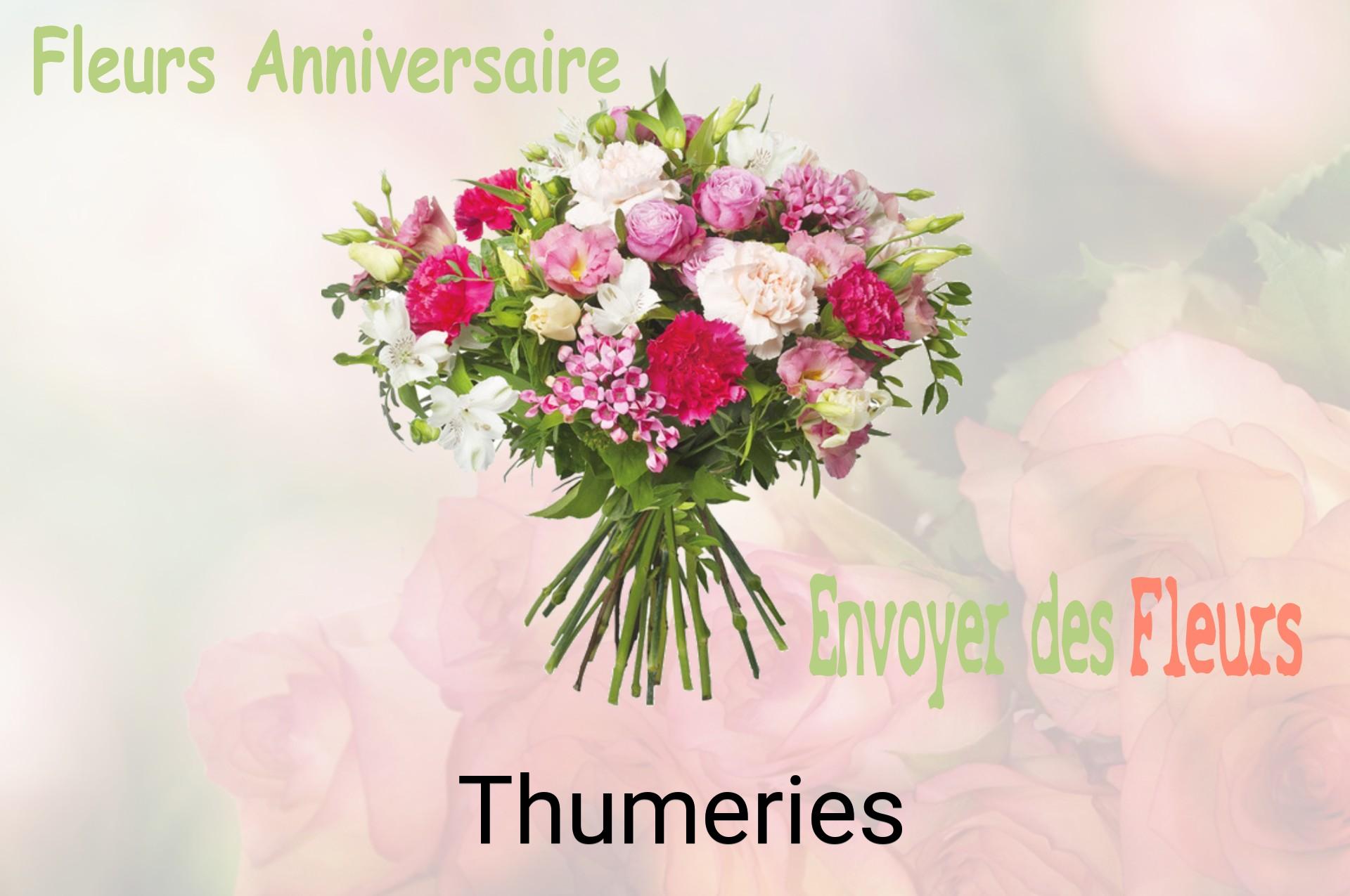 Bouquet de fleurs d’anniversaire livré à Thumeries